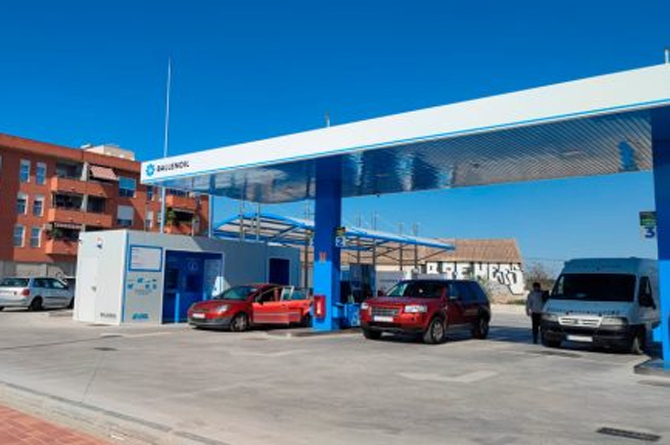 Gasolinera de Ballenoil en Alcantarilla