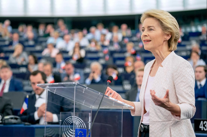 Ursula von der Leyen es la presidenta de la Unión Europea
