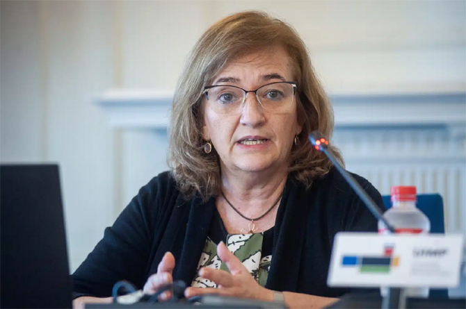 Cristina Herrero es la presidenta de la Autoridad Fiscal Independiente