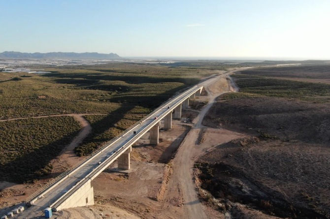 Tramo de la Alta Velocidad Almería-Murcia