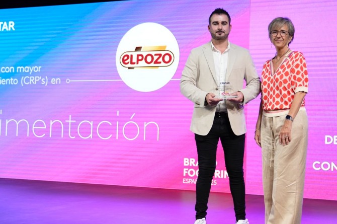 Recepción del premio de Kantar a El Pozo