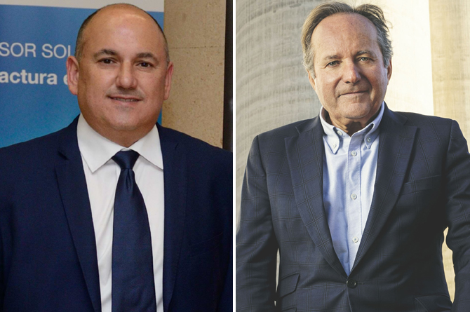 José Díaz García y Antonio Ballester, dos de los empresarios premiados