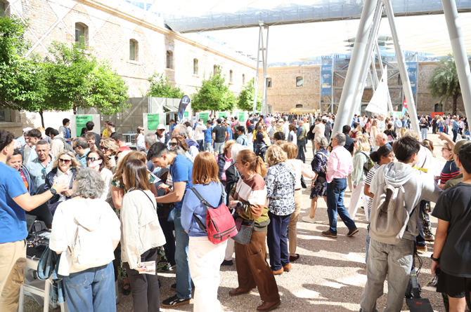 Estudiantes participantes en RetoFest, en la UPCT
