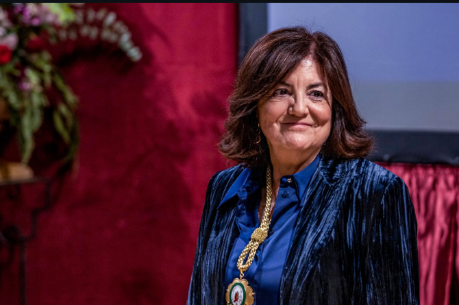Mar&iacute;a Dolores Garc&iacute;a, presidenta de la UCAM