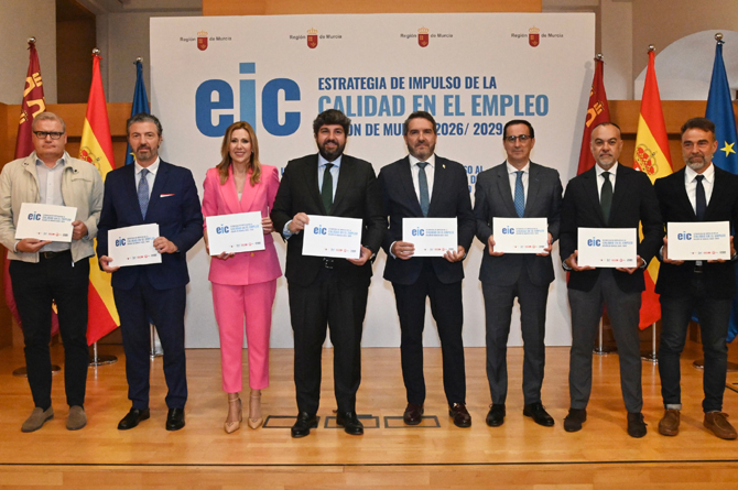 Un momento de la presentaci&oacute;n de la Estrategia de Empleo 2026-2029