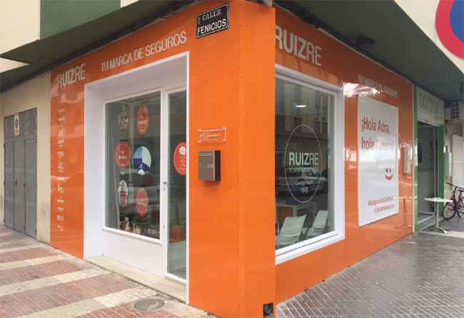 Oficina de Ruiz Re en la localidad almeriense de Adra