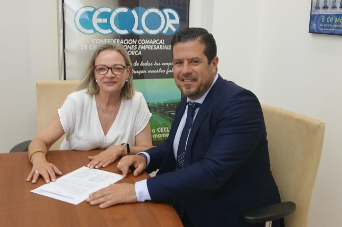 Juan Jódar en la entrega de sus avales