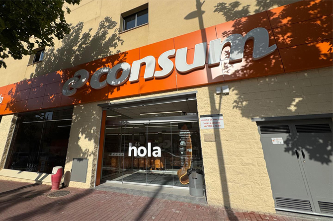 Segundo supermercado Consum en Caravaca de la Cruz