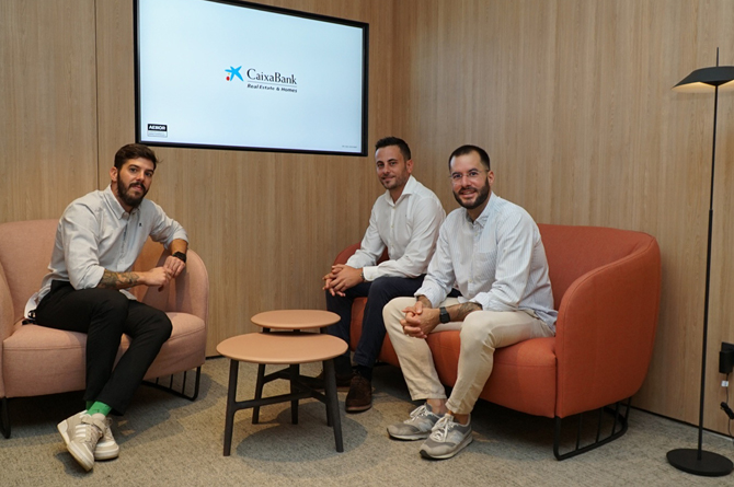 Los tres finalistas a Joven Empresario