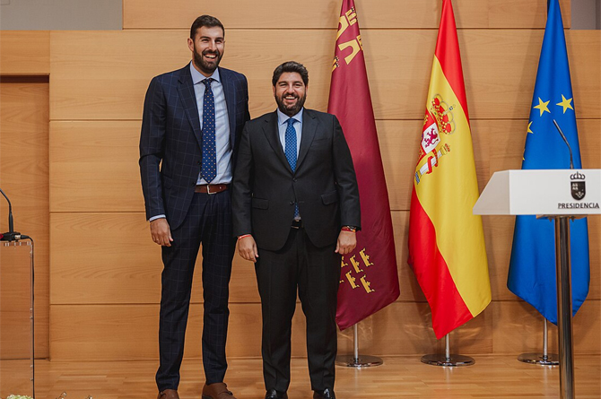 José Angel Antelo y López Miras en una imagen de archivo