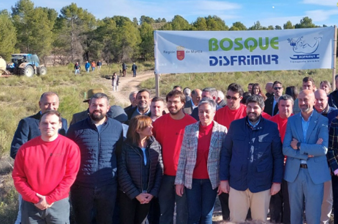 El Ministerio ‘homologa’ el bosque de 6,9 hectáreas de Disfrimur en Calasparra