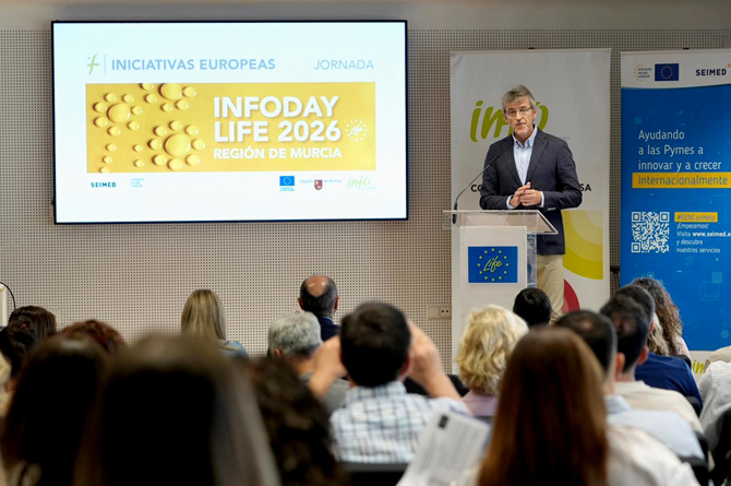 La Región capta 16,4 M€ de fondos europeos LIFE para proyectos de economía circular y energía limpia