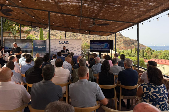 Un momento de la jornada celebrada en Ta&iuml;ga Costa C&aacute;lida, en El Port&uacute;s