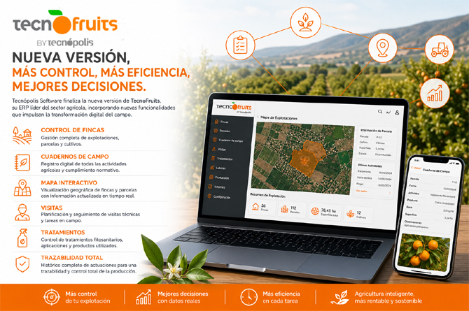 Tecnópolis impulsa la transformación digital del sector agrícola con la nueva generación de TecnoFruits