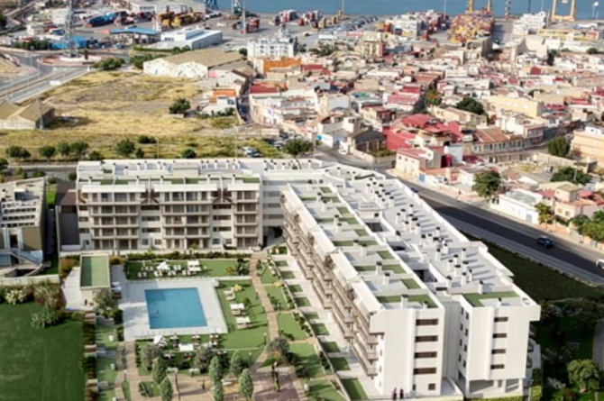 Urbincasa pone en el mercado las primeras 187 viviendas de un complejo residencial en el entorno de Santa Lucía, en Cartagena