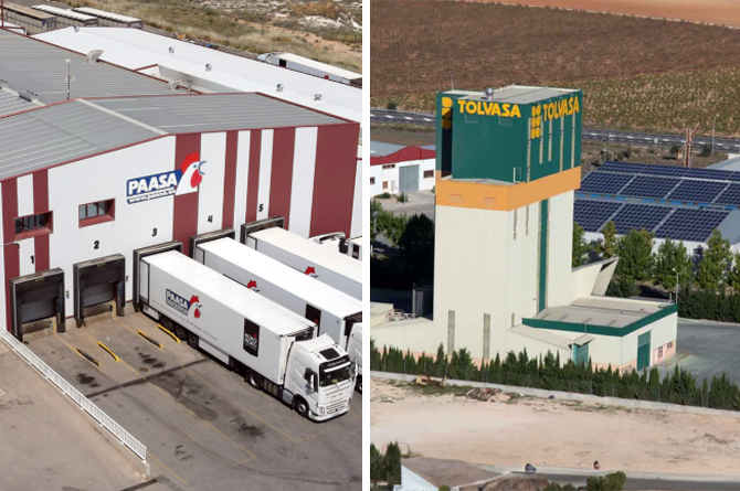 Instalaciones de Paasa y Tolvasa en Albacete