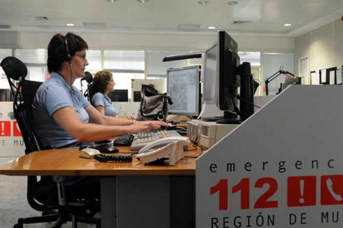 Centralita del servicio de emergencias 112