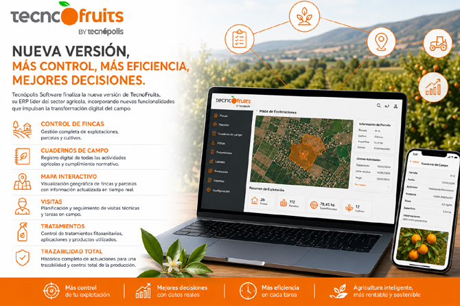 Tecnópolis impulsa la transformación digital del sector agrícola con la nueva generación de TecnoFruits