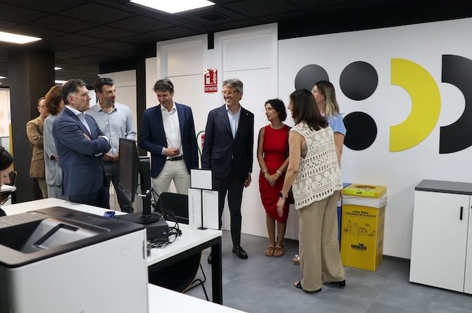 Visita a la nueva oficina de la Agencia Tributaria de la Región de Murcia en Molina de Segura