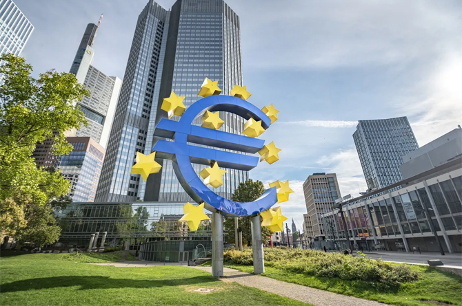 Sede del Banco Central Europeo en Alemania