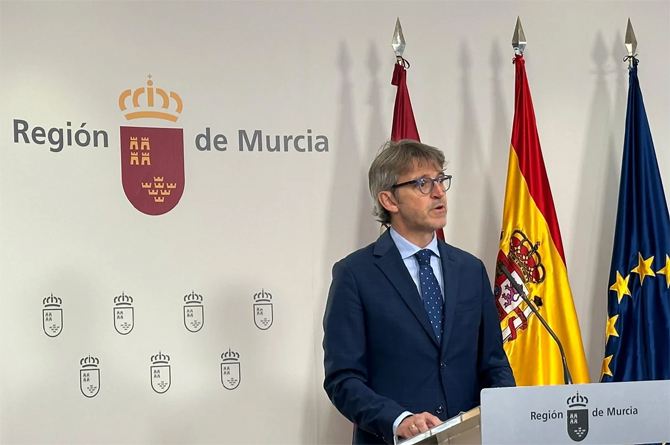 Luis Alberto Marín, consejero de Economía y Hacienda