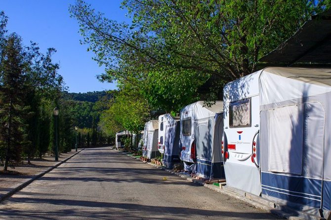 Camping en Sierra Espuña