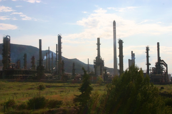 Refinería de Escombreras, en Cartagena