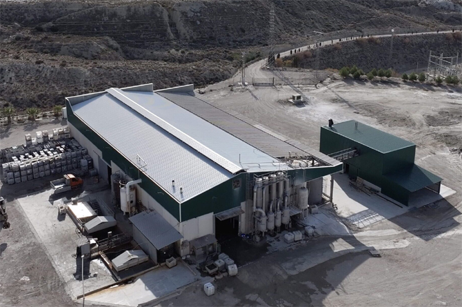 Instalaciones de Organovac en el polígono La Serrata, en Lorca