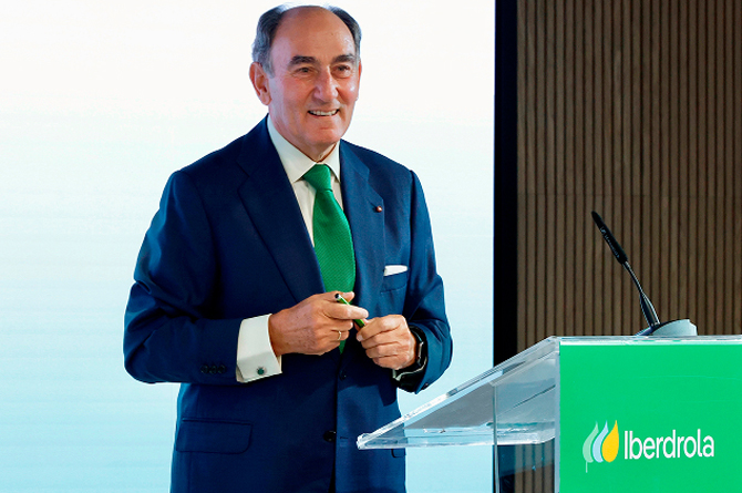 Ignacio S&aacute;nchez Gal&aacute;n, presidente de Iberdrola