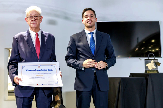 El director general de Consumo, Alberto S&aacute;nchez, durante la celebraci&oacute;n de los Premios de Consumo del pasado a&ntilde;o