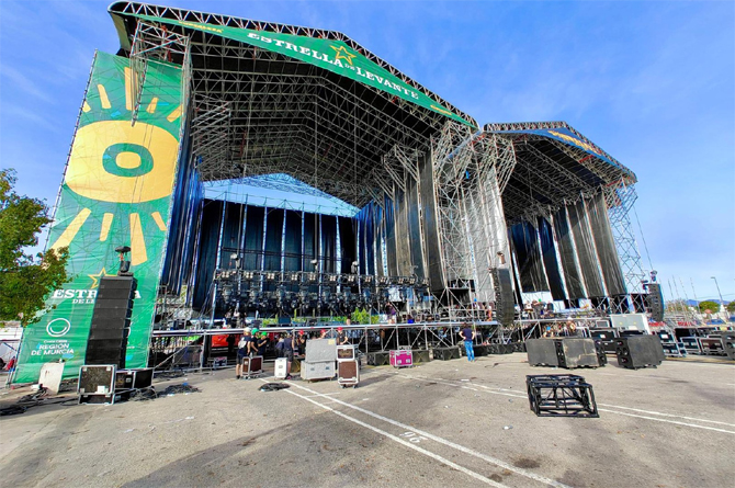Escenario del festival Fortaleza Sound en la edici&oacute;n de 2024