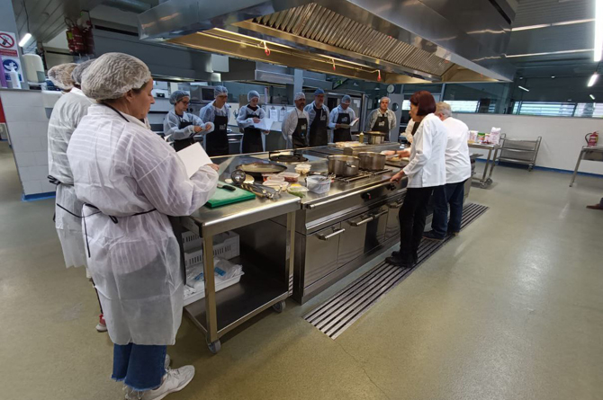 Cocina del Centro de Cualificación Turística