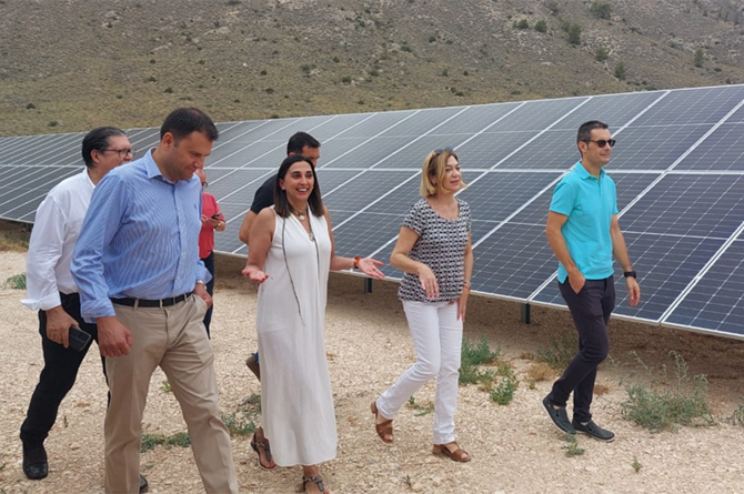 Instalación fotovoltaica de la Comunidad de Regantes Cristo de la Columna de Jumilla