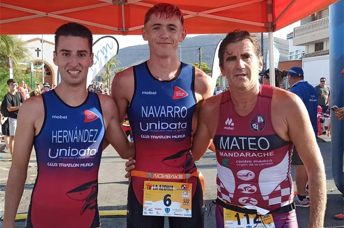 Mario Hernández, Eduardo Navarro y Mateo Pesquer