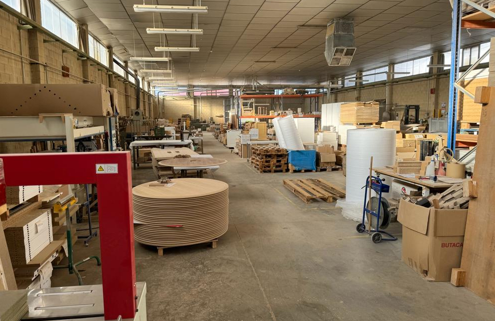 Fábrica de muebles en Yecla