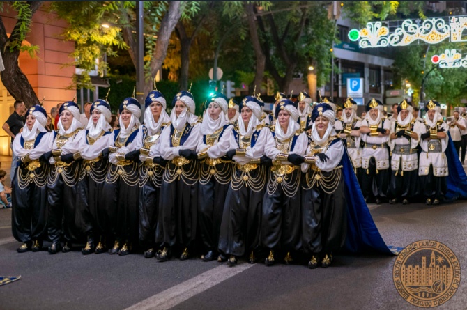 Desfile de Moros y Cristianos en Murcia 2024. / Foto: Federaci&oacute;n de Moros y Cristianos de Murcia