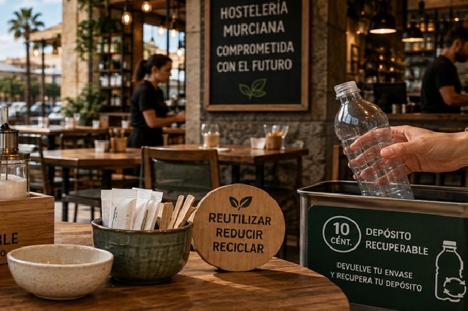 Bares y restaurantes se reinventan: las monodosis desaparecen y llega una fianza de 10 céntimos por envase desde el 12 de agosto