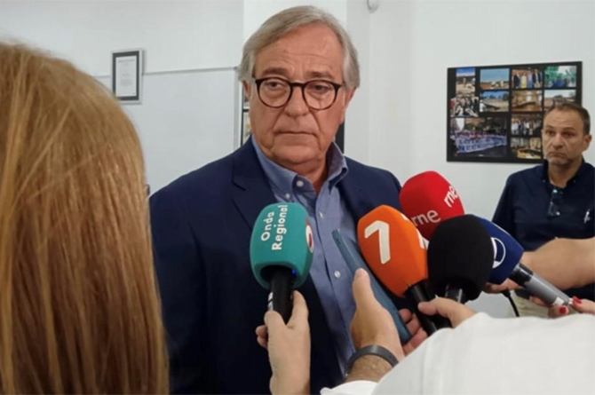 Juan de Dios Hern&aacute;ndez, presidente de Asaja Murcia