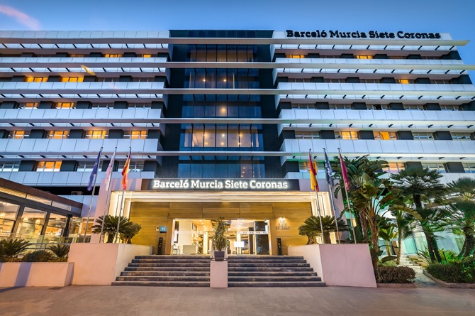 Uno de los hoteles de Murcia capital.