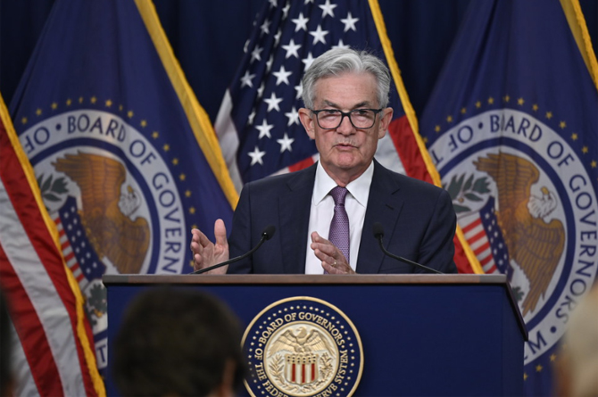 Jerome Powell, presidente de la Reserva Federal de EE UU