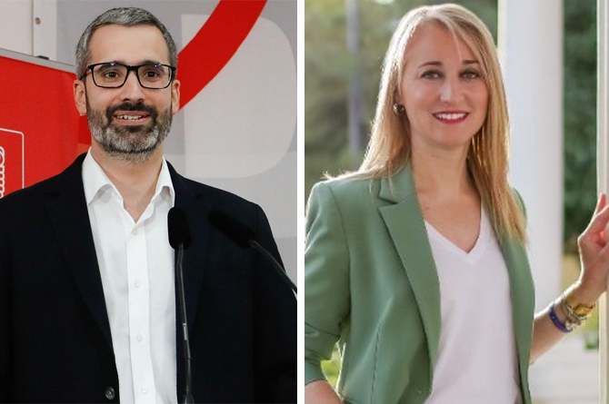 Francisco Lucas y Mariola Guevara