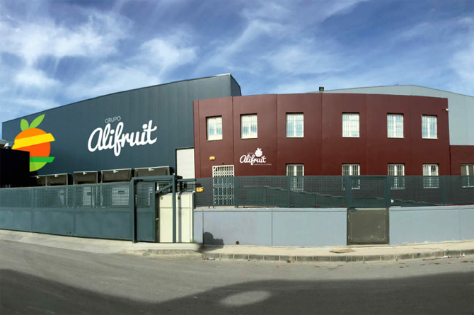 Naves de Alifruit en Archena