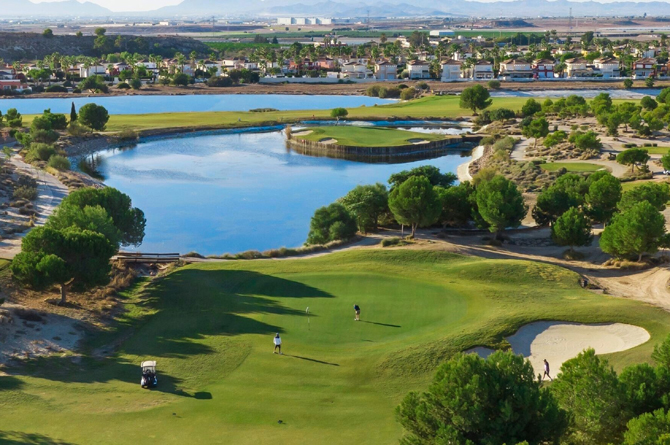 Vista del campo de golf de Altaona