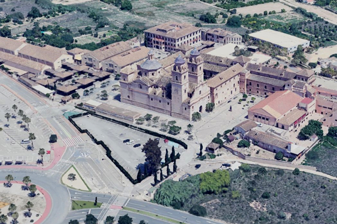 Campus universitario de la UCAM en La &Ntilde;ora, donde se ubica la primera de las cuatro residencias impulsadas por la UNAI