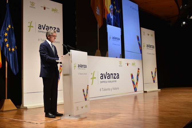 Jos&eacute; Mar&iacute;a Tortosa, presidente de Amefmur en una pasada edici&oacute;n del Foro Avanza