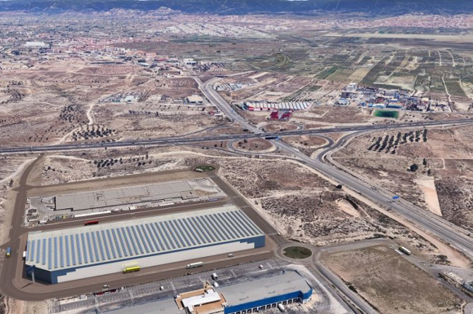Terrenos sobre los que se levantar&aacute; el parque industrial de Accolade en Alcantarilla