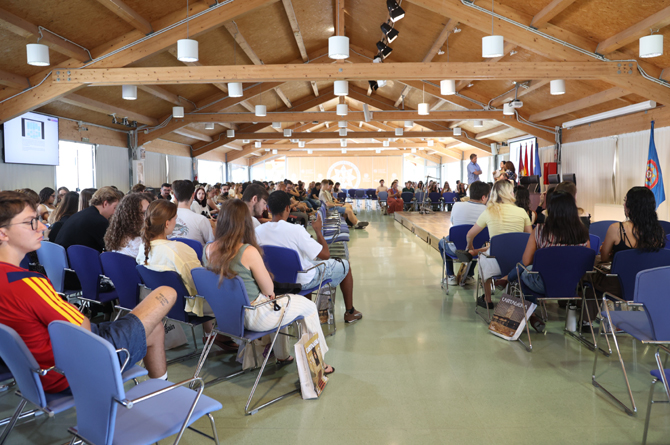 Acto de bievenida a estudiantes internacionales en la UPCT