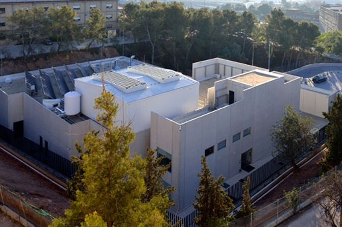 Imagen exterior del 'bunker' de Kio en Espinardo