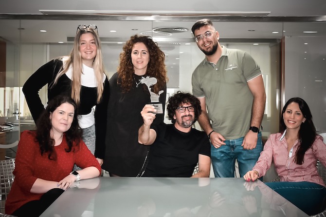 Parte del equipo de Portavoz que ha trabajado en la campaña