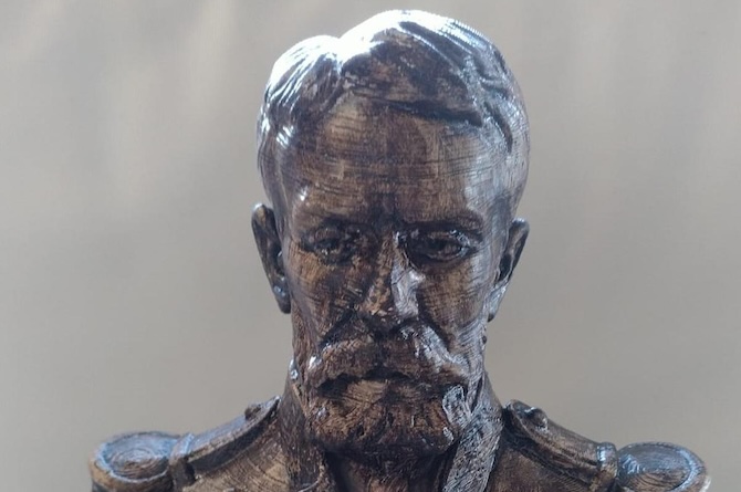 Busto de Isaac Peral, premio de la Fundación